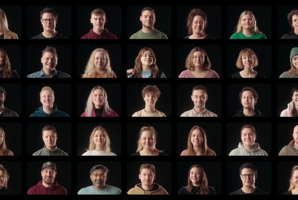 Het Horecalegioen video opnames voor film lancering Het Horecalegioen door Studio Guts - overzicht van het personeel