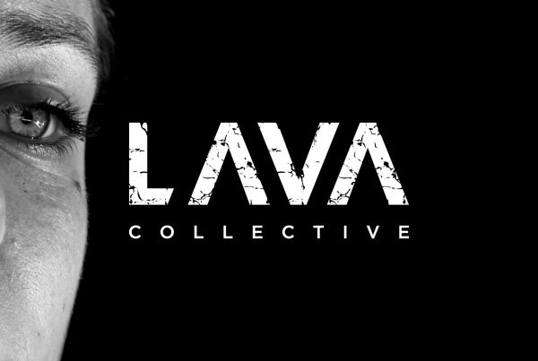 Lava Collective logo ontwerp door Studio Guts - LAVA